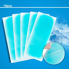 30pcs Cooling Gel Patch Headache Fever Pain Stress Relief Kid Adults Therapy Set
