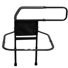 Bed Rail for Elderly Pregnant Adjustable Bed Assist Bar Handle with Storage Pocket