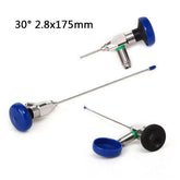 2.8mm Rigid Arthroscopic Surgical Sinoscope With 30° angle, medical grade stainless steel and glass construction