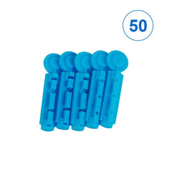 Blood Glucose Monitoring Kit - Portable Diabetes Test Strips and Lancet Blue