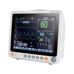 Portable 12.1" Touch Screen Patient Monitor Vital Signs