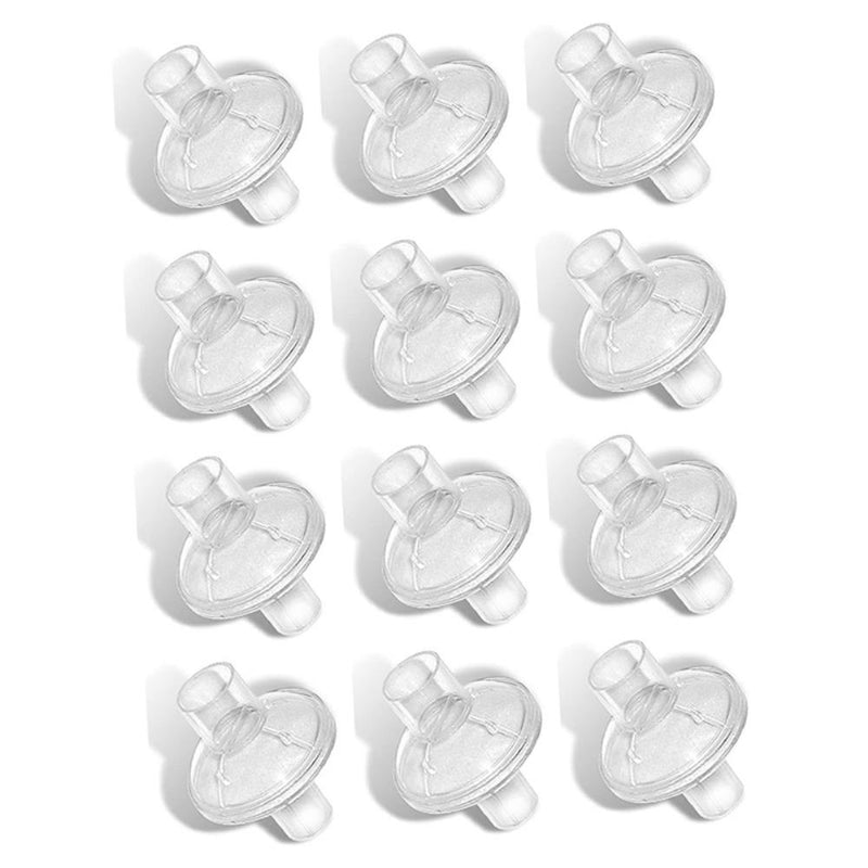 In-line outlet filters for CPAP/BiPAP machines, 12 pack