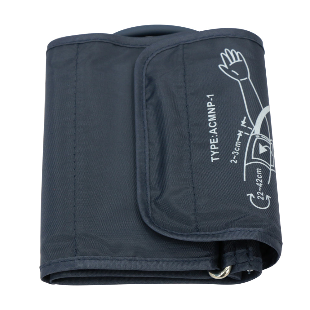 Medium Size Replacement Blood Pressure Cuff Applicable for Upper Arm Circumference 8.7-16.5 Inches (22-42CM) With 3 Connectors (BP Machine Not Include)