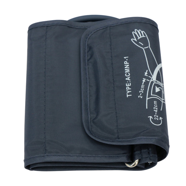 Medium Size Replacement Blood Pressure Cuff Applicable for Upper Arm Circumference 8.7-16.5 Inches (22-42CM) With 3 Connectors (BP Machine Not Include)