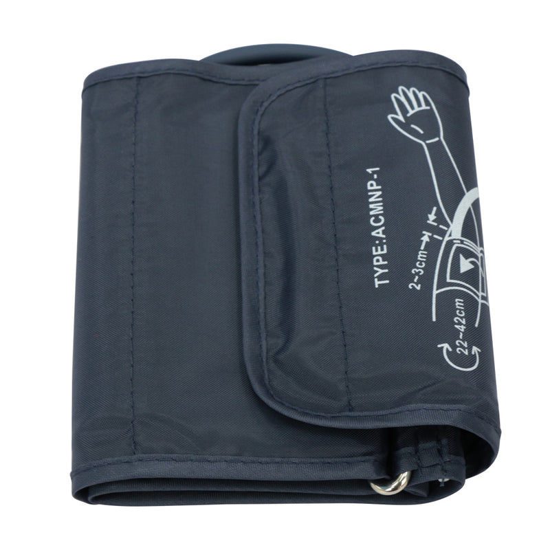Medium Size Replacement Blood Pressure Cuff Applicable for Upper Arm Circumference 8.7-16.5 Inches (22-42CM) With 3 Connectors (BP Machine Not Include)