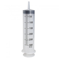 300ML Large Capacity Plastic Syringe with 3.2ft Tube For Hydroponics Lab Measuring, Watering, Refilling, Feeding