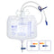 5 Pack 2000ML Urine Drainage Bags with Anti-Reflux Chamber