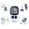 Electronic Glucometer Digital Handheld Blood Glucose Monitor Diabetes Test Meter Monitor Kit With 50 FREE test strips,Lancets
