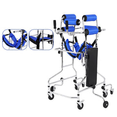 Height adjustable Rollator for elderly people's rehabilitation walking, suitable for height 58-71 inches