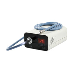 30W mini light source endoscope with adjustable imaging brightness, digital display and fiber optic cable