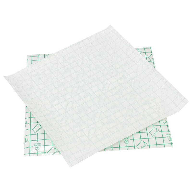 25 pieces 20*20cm8x8 inches transparent elastic PU film waterproof stickers - large size