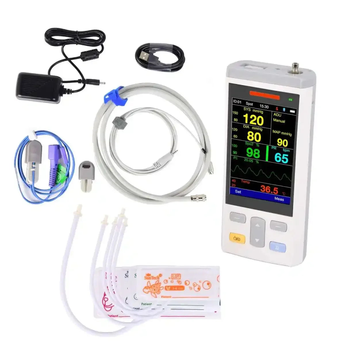 M3 Mini 3.5" Veterinary Vital Signs Monitor