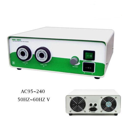 2x250W halogen endoscope light source 1600000 brightness