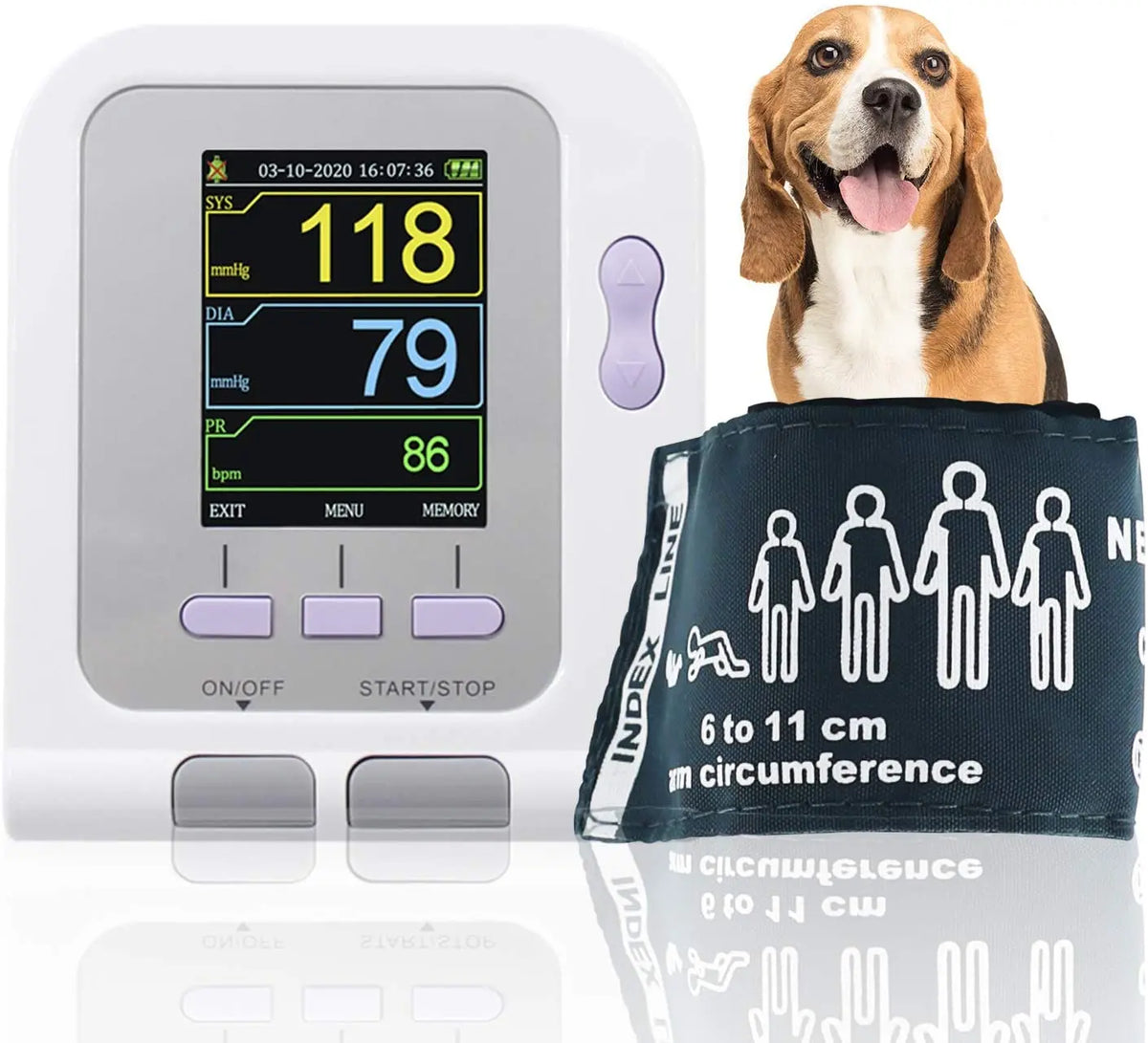 Veterinary Electronic Blood Pressure Monitor Automatic Blood Pressure Monitor with Software
