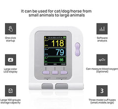 Veterinary Electronic Blood Pressure Monitor Automatic Blood Pressure Monitor with Software