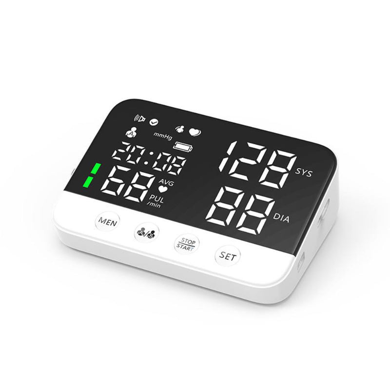 Upper Arm Cuff Blood Pressure Monitor Electronic Digital Sphygmomanometer Medical BP Monitors Tensiometer