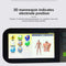 Portable 12 Lead ECG Electrodes Machine Monitor Production ECG Machine 6 Channels