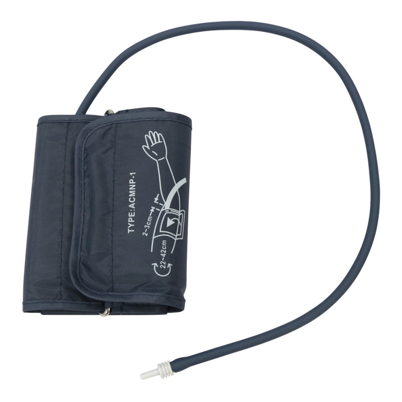 Medium Size Replacement Blood Pressure Cuff Applicable for Upper Arm Circumference 8.7-16.5 Inches (22-42CM) With 3 Connectors (BP Machine Not Include)