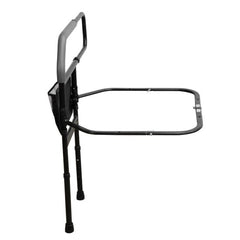 Bed Rail for Elderly Pregnant Adjustable Bed Assist Bar Handle with Storage Pocket