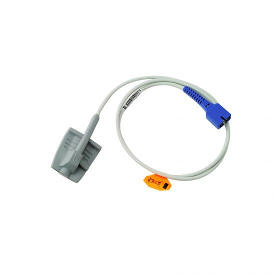 SpO2 Sensor Soft-tip fit For Nellcor Oximeter DS100A Adult Finger Clip 9 Pin Cable