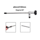 (Only sent to Europe) 90° Laryngoscope Endoscope Rigid Medical Instrument Bronchoscope ENT 6mmx180mm