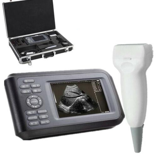 Ultrasound Scanner Portable Handheld Healthcare Probe 5.5 Inch Color LCD Display with Rechargeable Battery