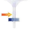 5 Pack 2000ML Urine Drainage Bags with Anti-Reflux Chamber