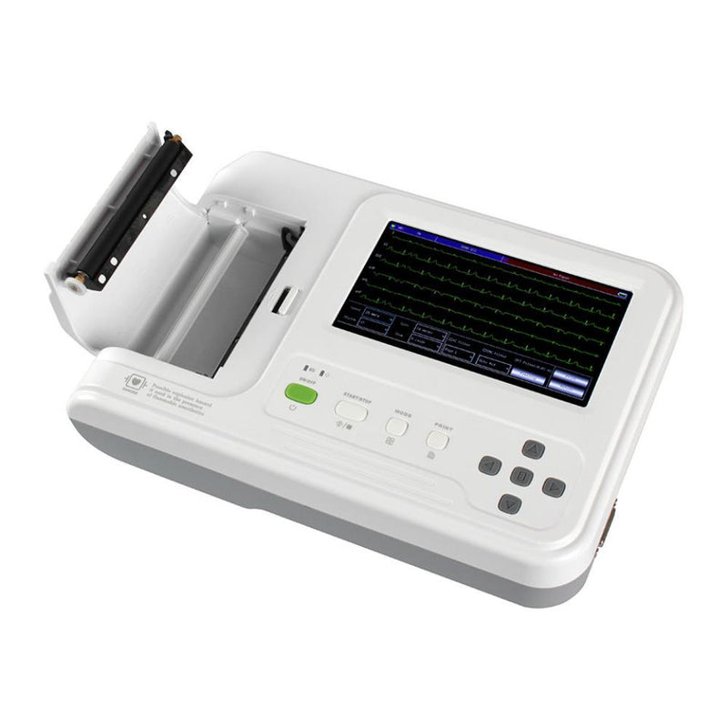 Portable Wireless Digital 6-Channel ECG Machine