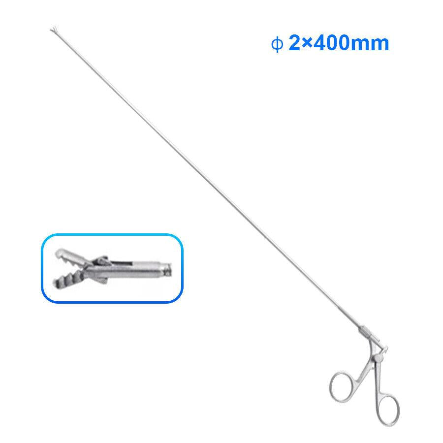 Flexible Hysteroscopic Grasping Forceps 400mm Stainless Steel Foreign Body Removal Instrument