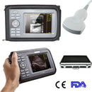 Portable Ultrasound Scanner - Handheld Convex Probe, 3.5MHz Frequency, 5.5" LCD Display