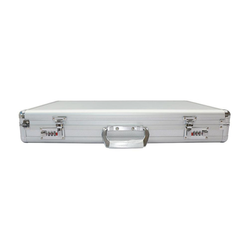 266-piece optical trial lens set in aluminum case with dustproof and lockable case Silver version