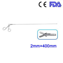 Flexible Hysteroscopic Grasping Forceps 400mm Stainless Steel Foreign Body Removal Instrument