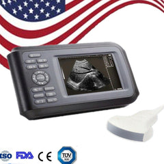Portable Ultrasound Scanner - Handheld Convex Probe, 3.5MHz Frequency, 5.5" LCD Display