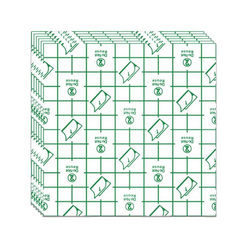 25 pieces 20*20cm8x8 inches transparent elastic PU film waterproof stickers - large size