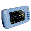 Handheld 6-Parameter Vital sign Patient Monitor ECG Pulse Rate Temperature.