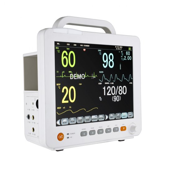 12 Inch Portable Multi-parameter Touch Screen Modular Plug-in Monitor