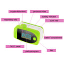 Pulse Oximeter With Audio Alarm & Pulse Sound -SPO2 PR PI Respiration Rate