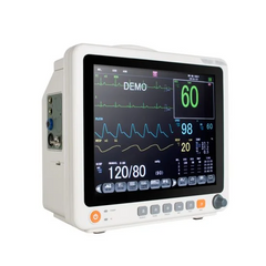 Portable 12.1" Touch Screen Patient Monitor Vital Signs