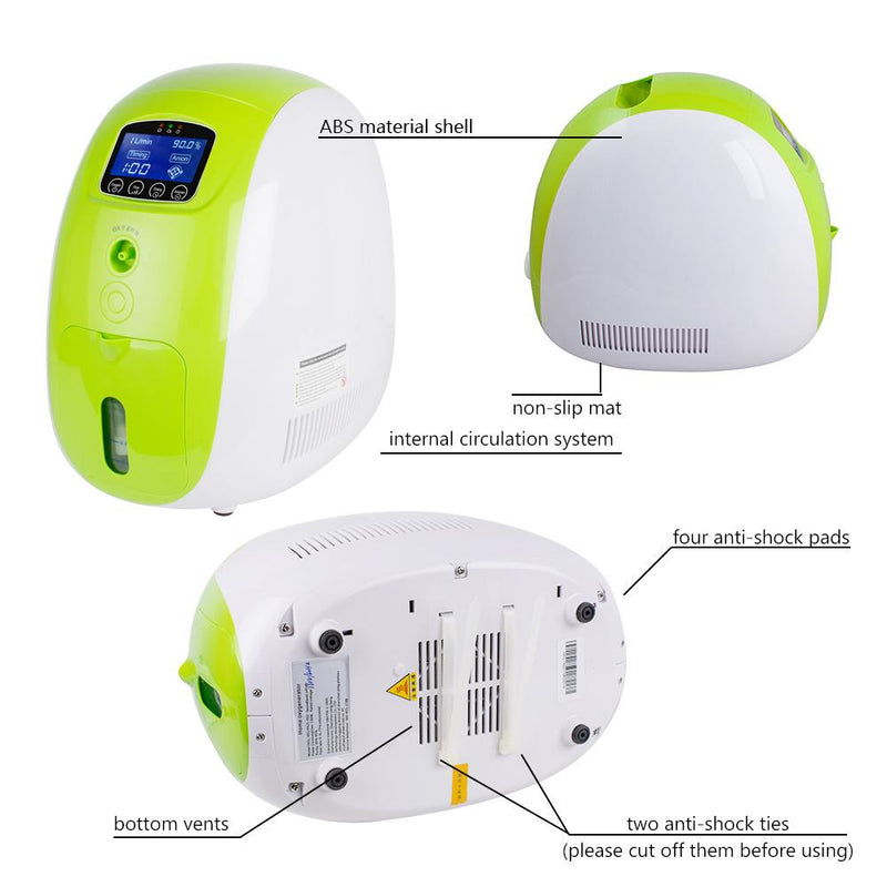 1L-5L Portable Full Intelligent Home Oxygen Concentrator
