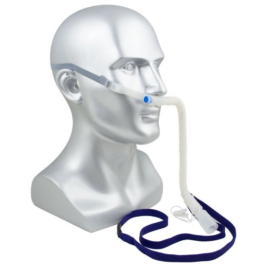 High Flow CPAP Humidifier Oxygen Nasal Cannula With Flexible Head Strap