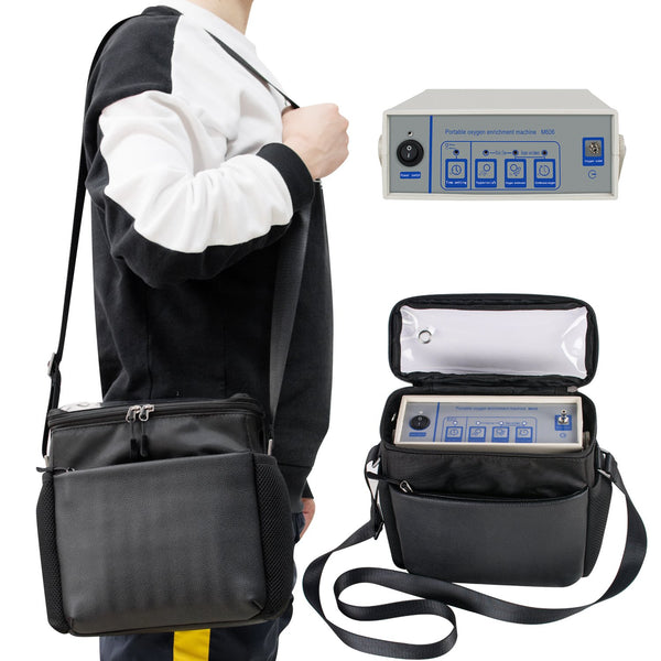 High concentration portable oxygen concentrator