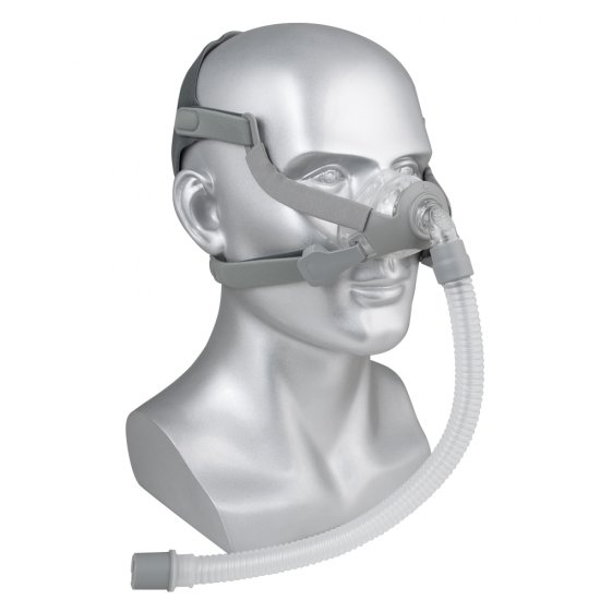 CPAP Nasal Mask Suitable For Sleep Apnea Anti Snoring Treatment Solution With Adjustable Headgear