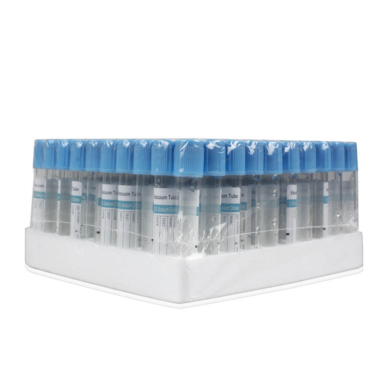 100pcs Buffered Sodium Citrate Blood Collection Tubes Blood Coagulation Tubes