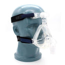 CPAP Full Face Mask for Sleep Apnea Snoring With Adjustable Strap Clips