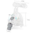 (Only sent to the US) CPAP Nasal Mask With Adjustable Headgear For Sleep Apnea Anti Snoring