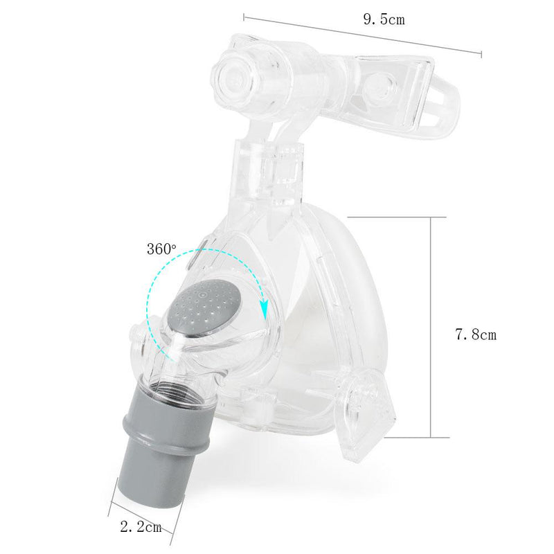 (Only sent to the US) CPAP Nasal Mask With Adjustable Headgear For Sleep Apnea Anti Snoring