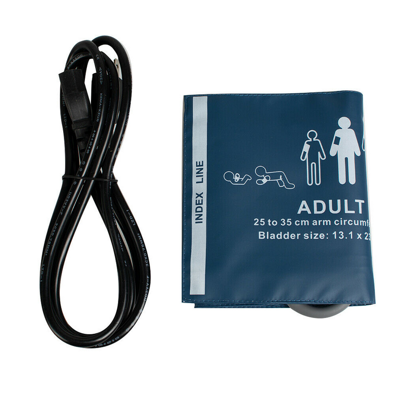 12 inch Portable Vital Signs Patient Monitor SpO2/NIBP/ECG/RESP/PR/TEMP