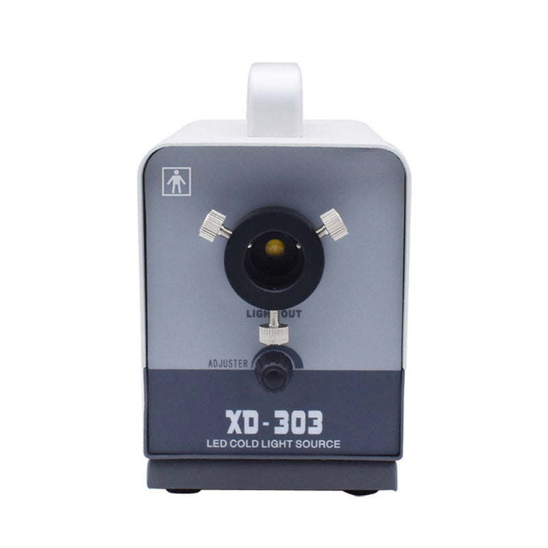 (Only sent to Europe) Portable 20W Endoscope Microscope Cold Light Source LED Fiber Optic