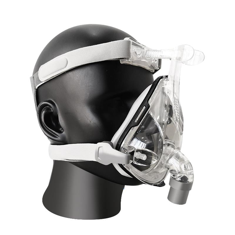 Full Face Mask With Adjustable Headgear