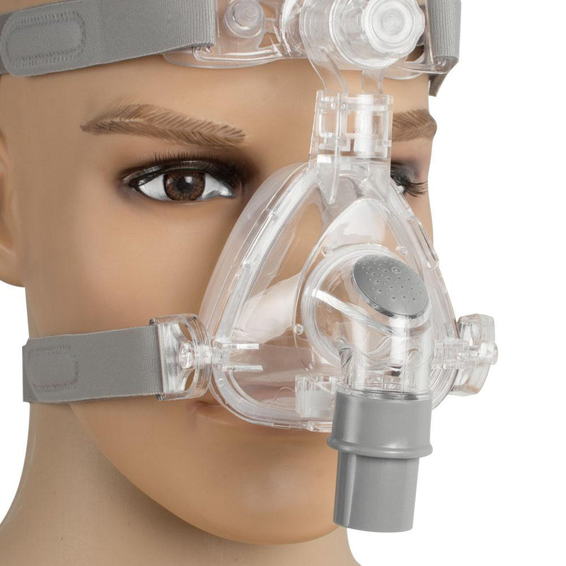 CPAP Nasal Mask With Adjustable Headgear For Sleep Apnea Anti Snoring